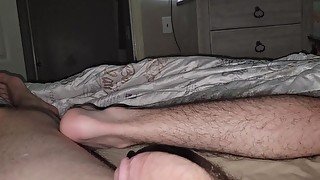 Cheating husband sucks my dick