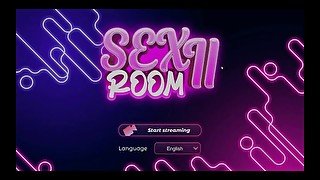 SEX room 2 [ HENTAI Game PornPlay ] Ep.1 naughty CAM GIRL masturbates with HUGE DILDO !