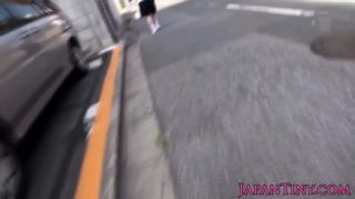 Nippon tiny schoolgirl pussylicked by stranger