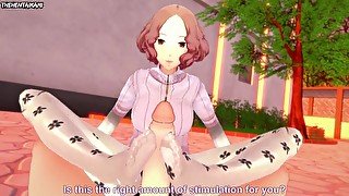 Hentai POV Feet Haru Okumura Persona 5