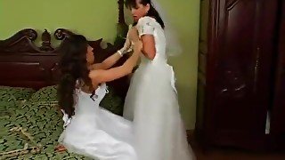 Hot teen 18+ With Crisp Pussy Enjoys Some Gal On Gal Time