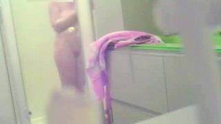 Intimate spy footage of my mom in bathroom