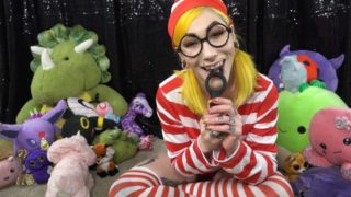 Vibrating Cock Ring JOI from Slightly Legal Toys|Where's Waldo Cosplay