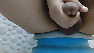 Poking Dirty Penis With Pin