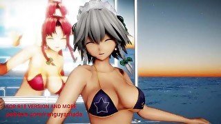 MMD Shake It Off // Touho / Sakuya Izayoi x Hong Meiling