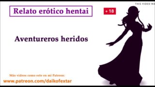 Zelda cuida de link, relato hentai en espanol. ella acaba ay