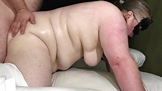 BBW Doggie Style. Sirens Delight and Borr. Sexy pov, side view. BBW Couple Sex. Milf Belly Wobbles.