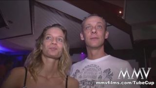 Amazing breasty German harlot got fucked in group sex