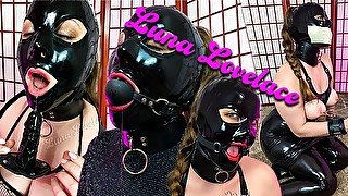 Gag Testing in Fetish Outfits