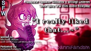 【Spicy SFW Audio RP】You Surprise Your Easily Flustered Yandere GF w/ A Hot MakeOut Session~【F4A】