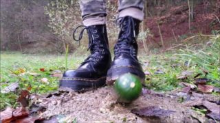 Food Stomping and Trampling with Doc Martens Boots (Trailer)