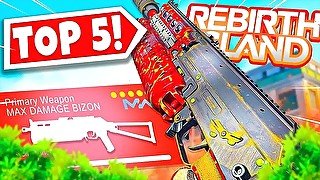 TOP 5 BEST META LOADOUTS AFTER UPDATE on REBIRTH ISLAND!