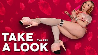 Eva Ray In Take A Look - Busty Babe Solo