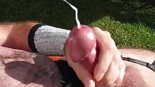 Crossdresser cum shot compilation