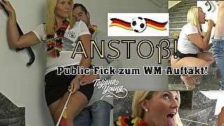 German football fan fuck a fangirl