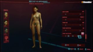 Cyberpunk 2077 - Female Character has a Penis (Shemale)