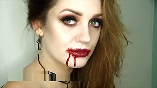halloween makeup tutorial sexy vampire