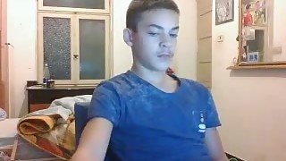 Italian Cute Boy,Big Thick Cock,Smooth Bubble Ass On Cam