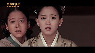 Asian historical feature-length film with naked Geishas