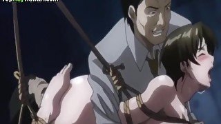 Hentai Teacher With Big Tits Has Rough Bondage Sex