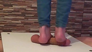 Barefeet Cock And Balls Trample Crushing