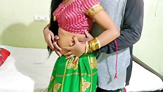 Tamil wife masturbating with brinjal and fucking with husband friend