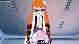 Inkling Girl Splatoon Feet Hentai POV