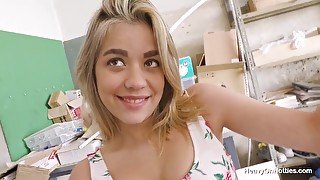 Cute teen girl Janina A gets fucked hard