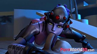 Overwatch Nice Widowmaker Sucks A Big Cock Collection