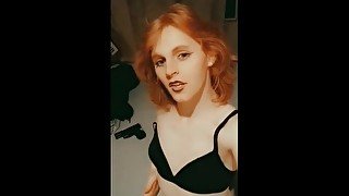 Redhead Tgirl Pandora Teases you