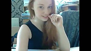 Cute slender pallid teen with cute small tits was flashing me her petite ass