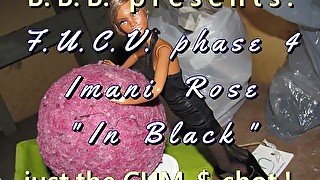 FUCVph4 Imani Rose "In Black" just-the-cumshot version