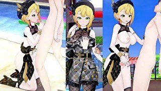 【エロゲーコイカツ！】アイドルマスター 宮本フレデリカ3DCG巨乳アニメ動画[Hentai Game Koikatsu!sunshine Idol Master Frederica Miyamoto]