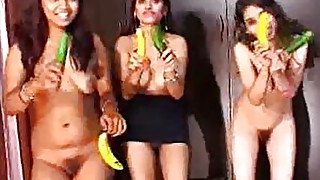 Three Desi Babes Play