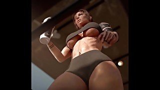 3D Compilation: Tomb Raider Lara Croft Doggystyle Anal Missionary Fucked In Club Uncensored Hentai