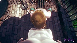 Zelda Yaoi Femboy - Link POV Blowjob (uncensored)