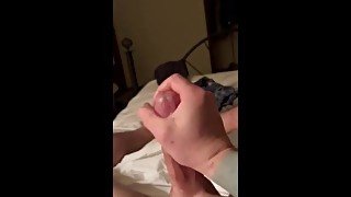 Cumming hard