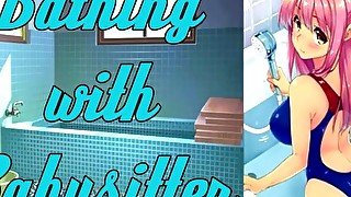 Pervy Babysitter Baths You [Audio Only]