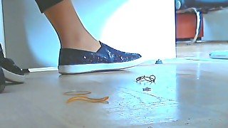 sexy work sneakers sneaky vid