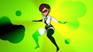 PamperPanzer - Ben 10 Transforms into Helen Parr