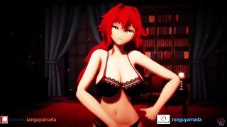 MMD R18 Rias Gremory Follow the Leader