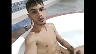 bathing and masturbating venezolano