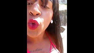 COMPILATION OF RENATA BARBOSA IN THE STREET