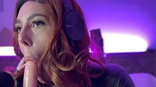 PLAYTIME Cosplay Black Widow ASMR (Fuck me)