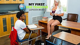 London River is willing to help her student 18+, but she wants cock in return - myfirstsexteacher