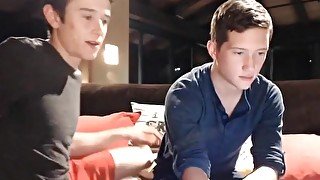 Gorgeous gay boys sucking rimming on cam