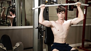 Nirvana of anal with three horny studs in HD