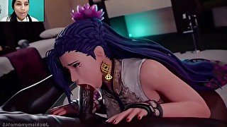 Luong Trying Blacked Anal For The First Time [king of Fighters] UNCENSORED HENTAI