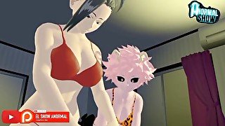 MY HERO ACADEMIA ORGIA ESPAÑOL DEKU X MOMO X MINA X JIRO