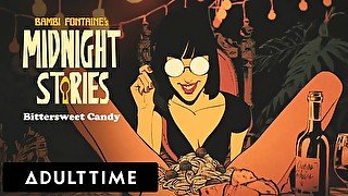 ADULT TIME - Bambi Fontaine's Midnight Stories - Candy's Explosive Anal Creampie